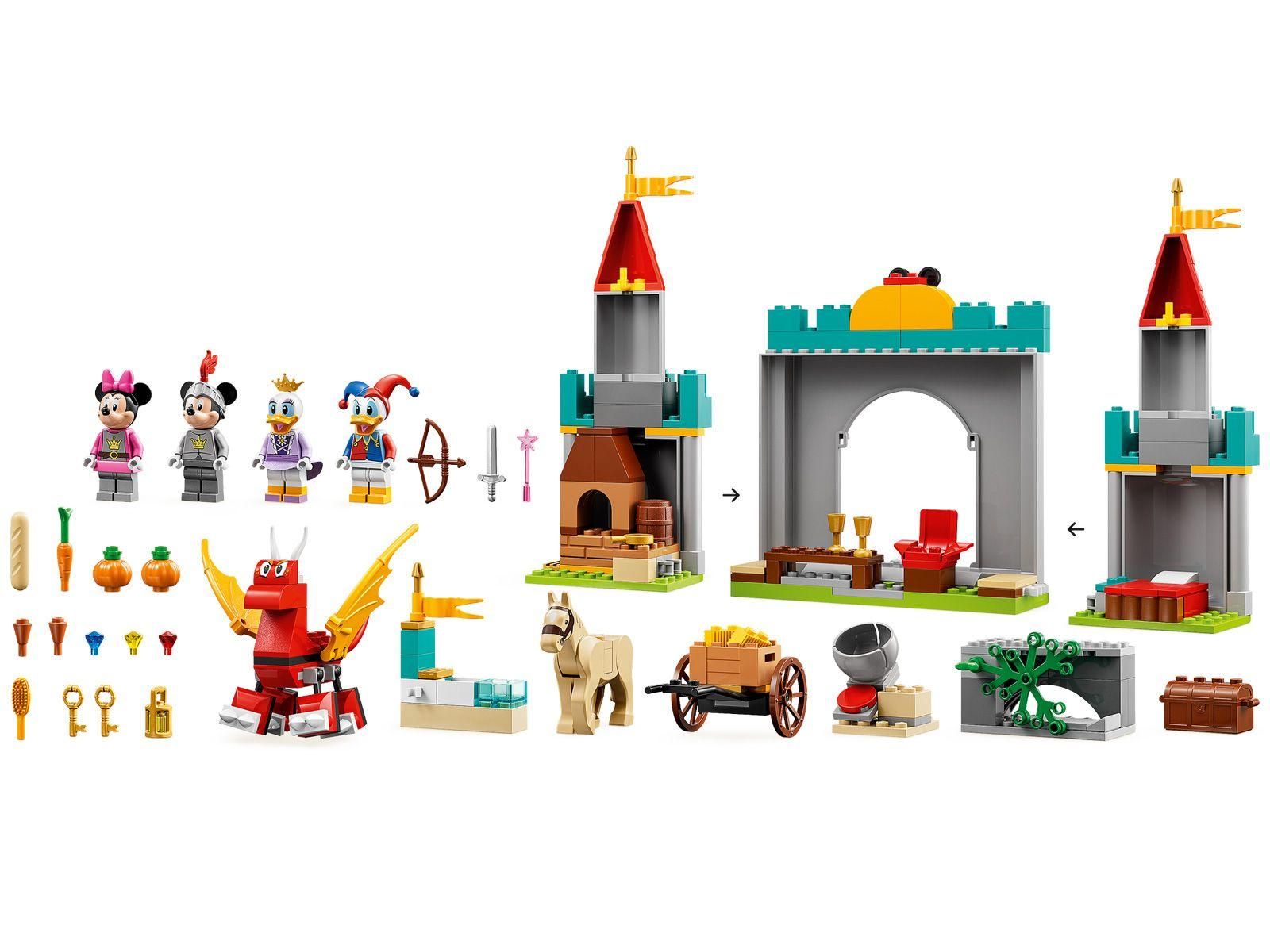Lego Disney - Mickey Et Ses Amis Dfenseurs Du Chteau - 10780 - 4