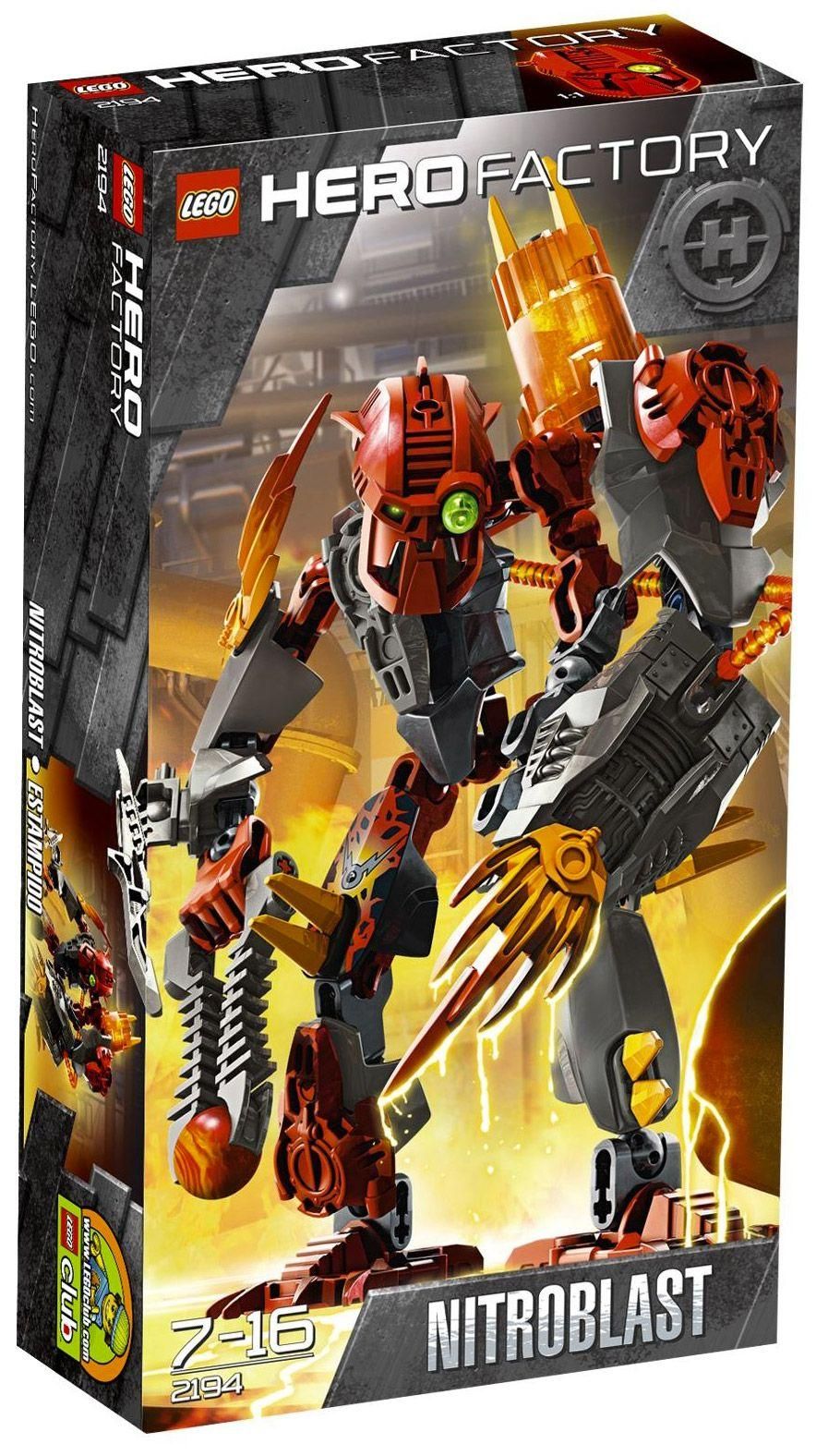 Lego Hero Factory - Nitroblast - 2194
