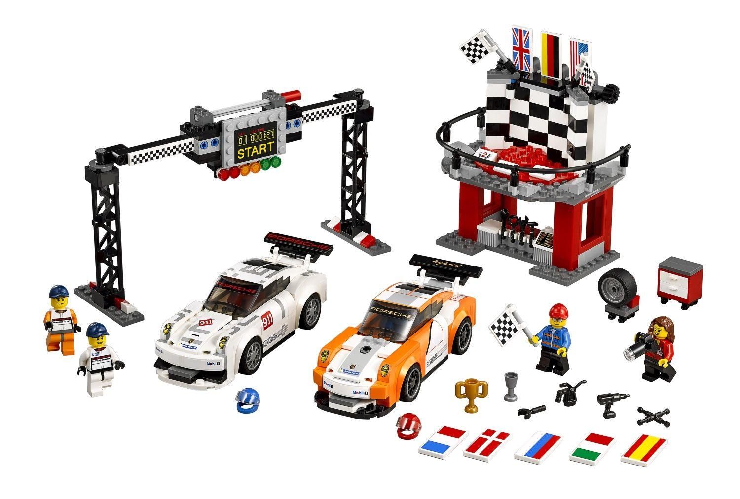 Lego Speed Champions - Porsche 911 Gt Finish Line - 75912 - 3