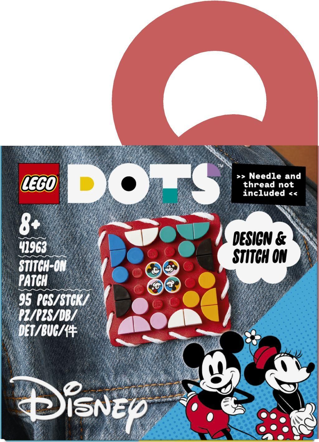 Lego Dots - Plaque  Coudre Mickey Mouse Et Minnie Mouse - 41963 - 3