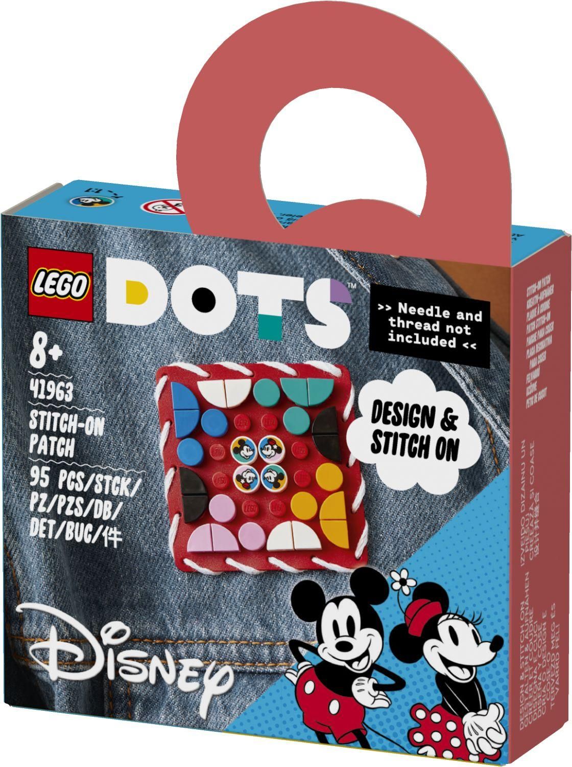 Lego Dots - Plaque  Coudre Mickey Mouse Et Minnie Mouse - 41963 - 4