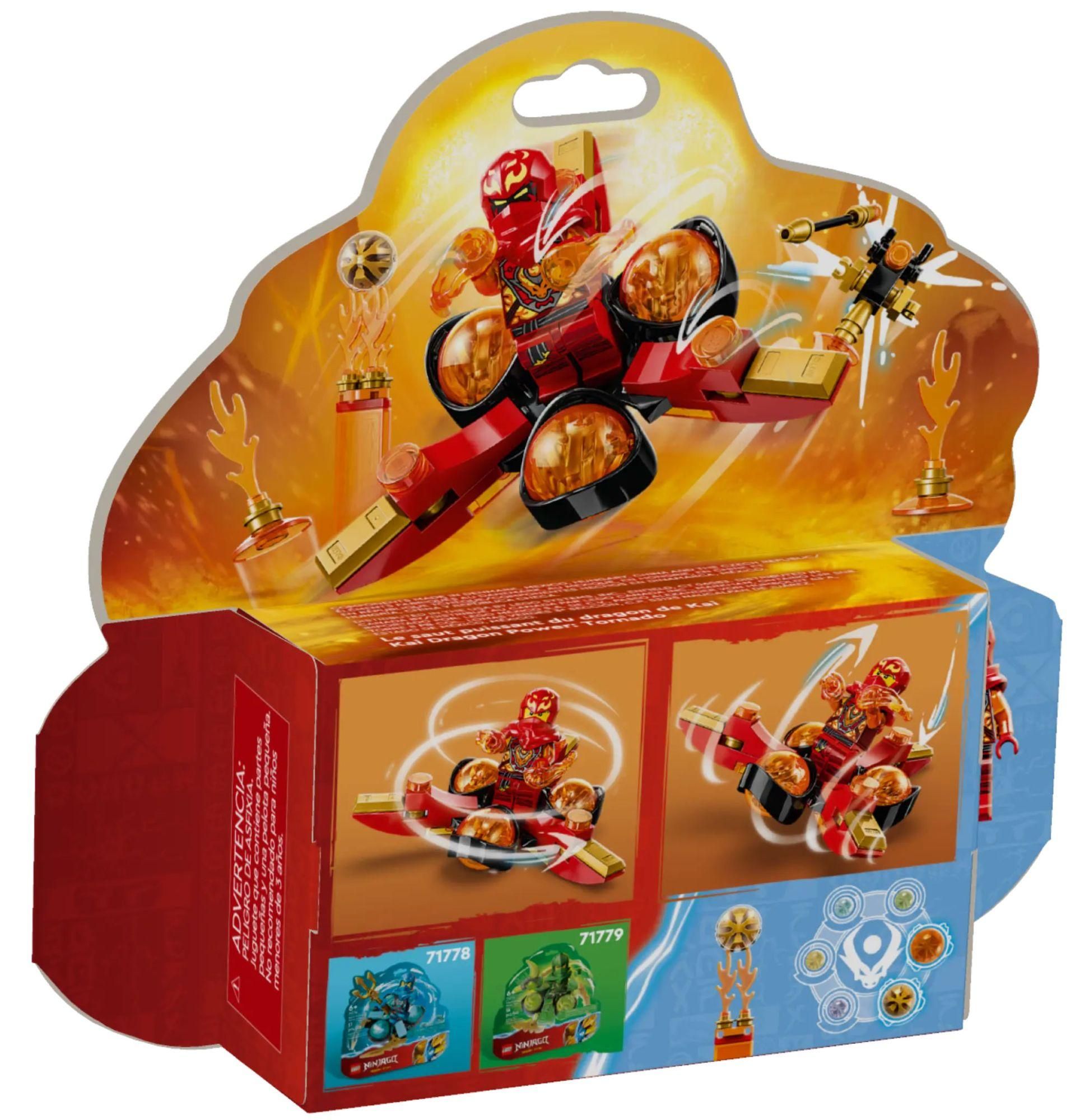 Lego Ninjago - Le Salto Spinjitzu : Le Pouvoir Du Dragon De Kai - 71777 - 2