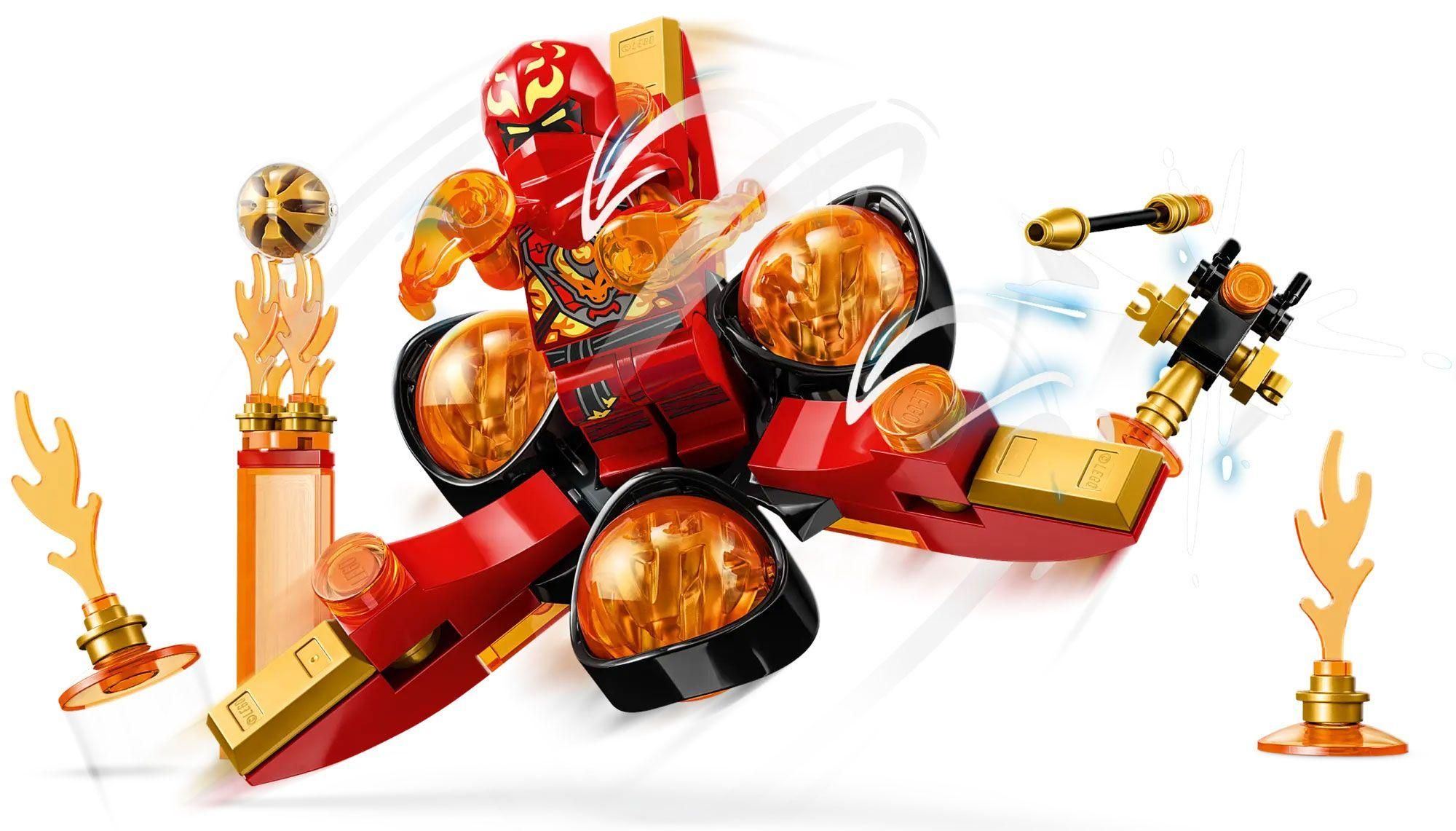 Lego Ninjago - Le Salto Spinjitzu : Le Pouvoir Du Dragon De Kai - 71777 - 4