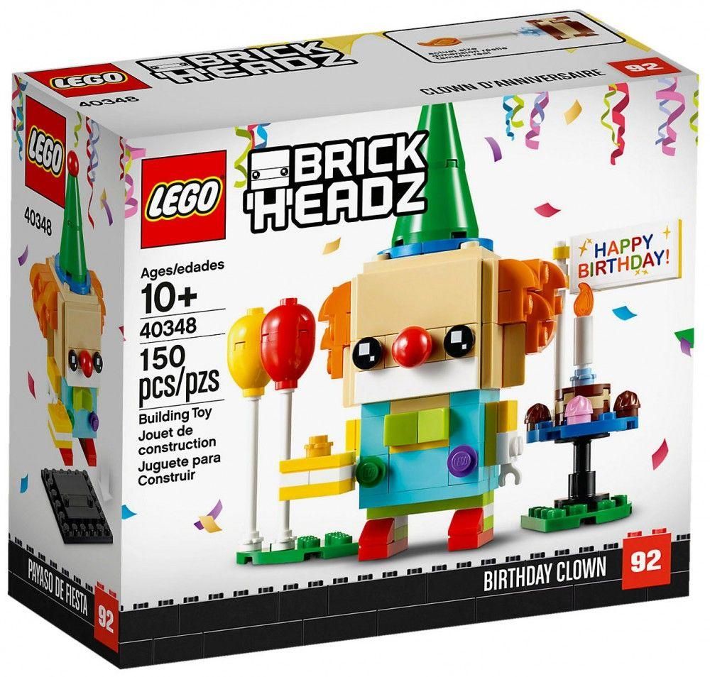 Lego Brickheadz - Clown D'anniversaire - 40348