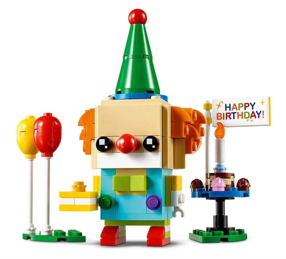 Lego Brickheadz - Clown D'anniversaire - 40348 - 4