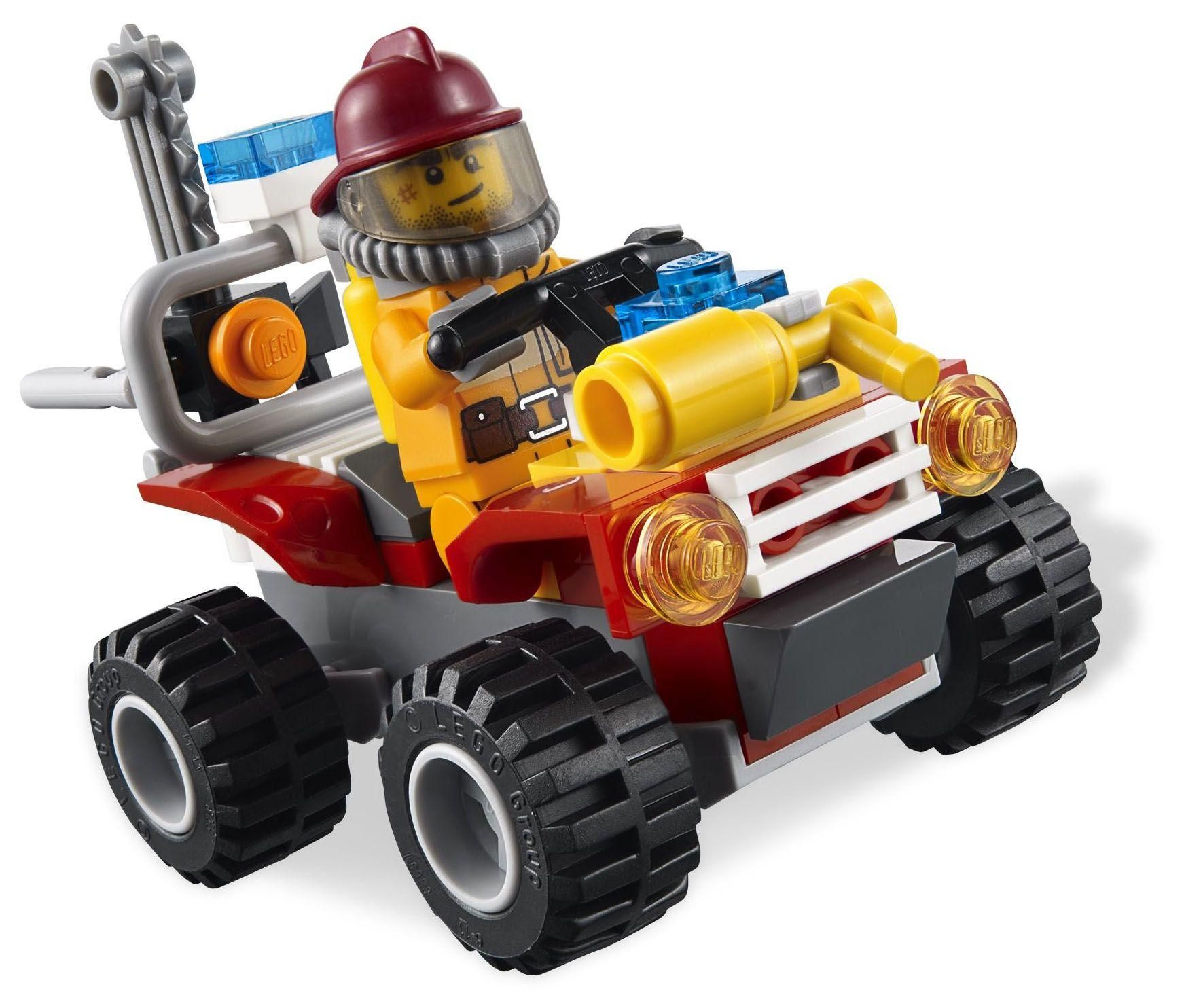 Lego City - Le 4x4 Des Pompiers En Foret - 4427 - 3