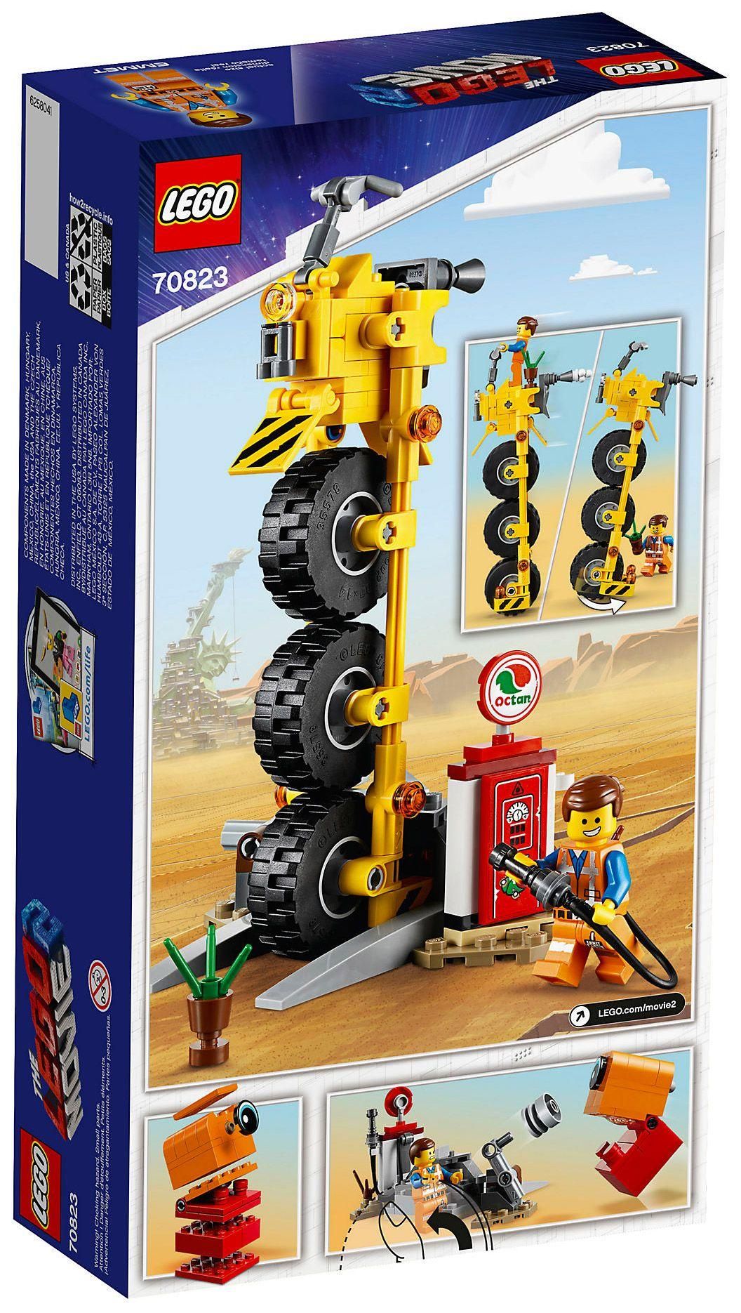 Lego The Lego Movie - Le Tricycle D'emmet ! - 70823 - 2