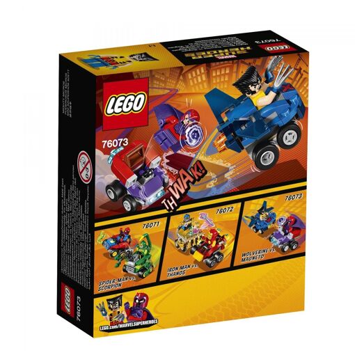 Lego 76073 - Mighty Micros : Wolverine Contre Magneto - 2