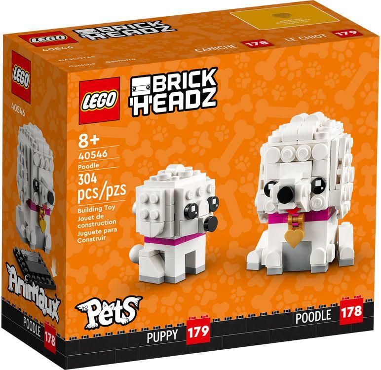 Lego Brickheadz - Les Caniches - 40546