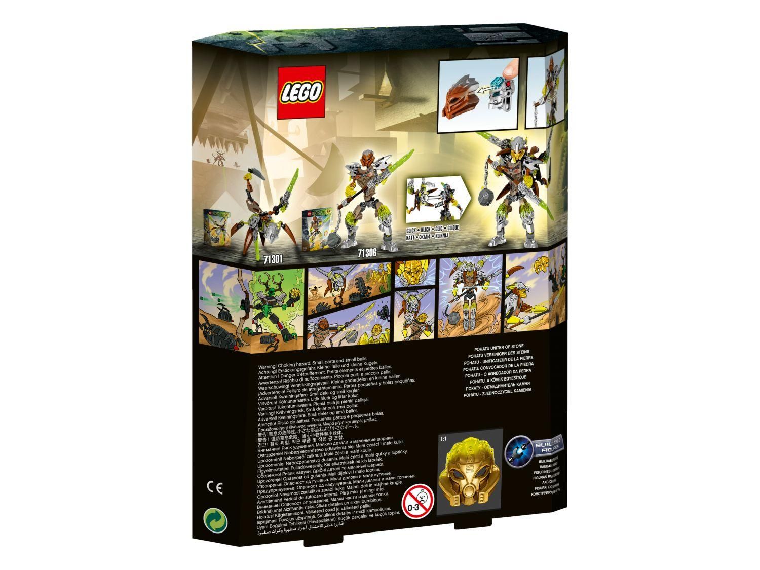 Lego Bionicle - Pohatu - Unificateur De La Pierre - 71306 - 2