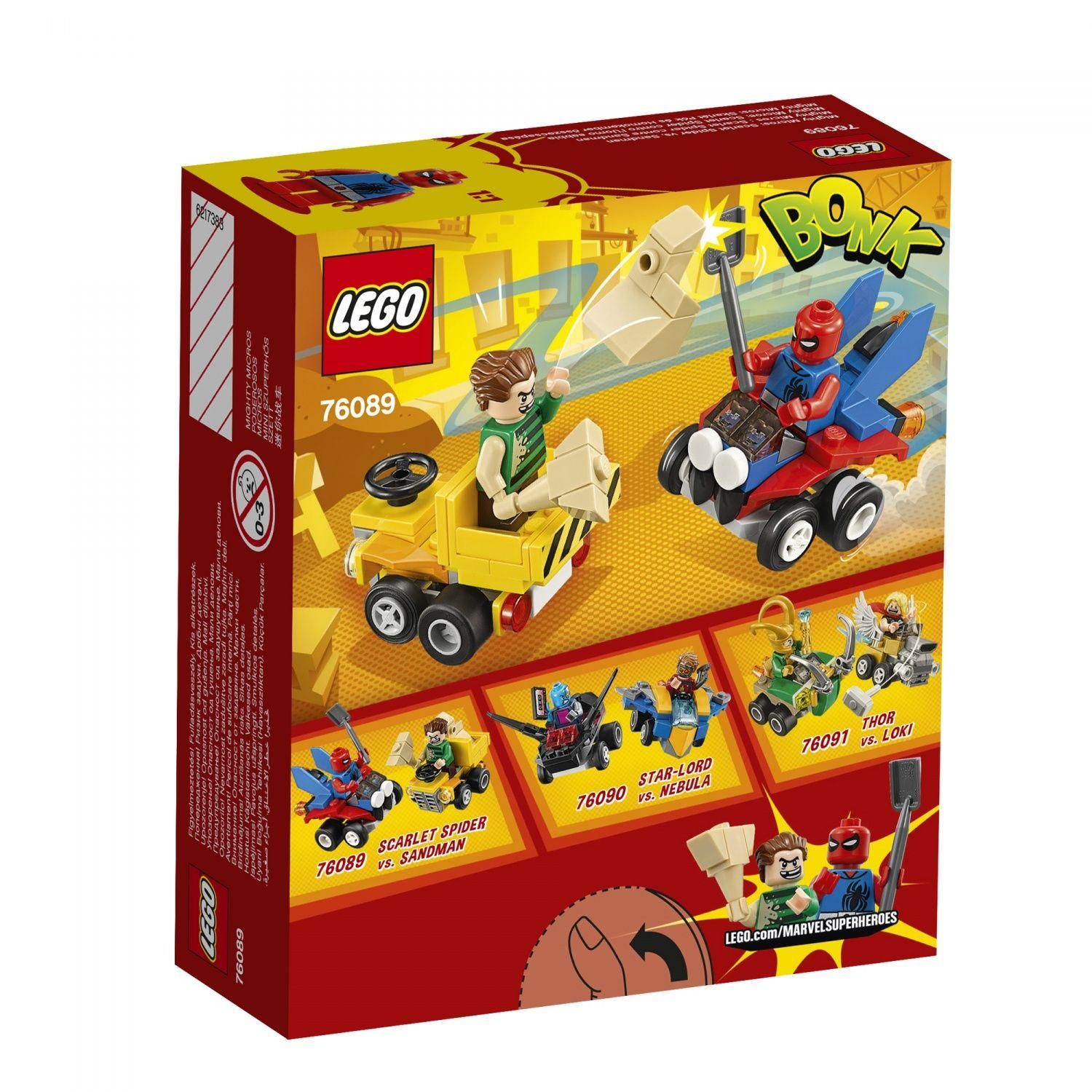 Lego 76089 - Mighty Micros : Scarlet Spider Contre Sandman - 2