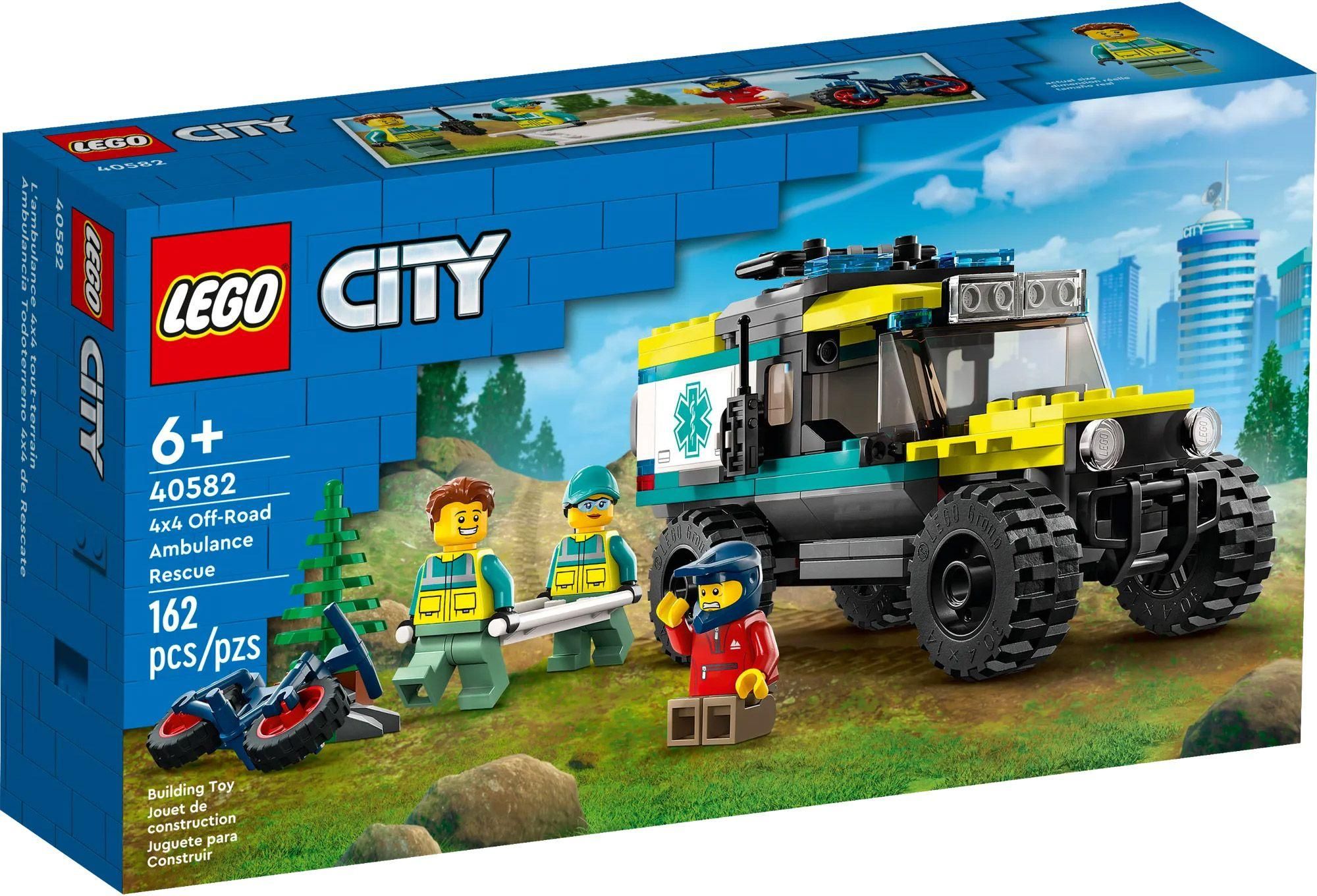 Lego City - L'intervention De L'ambulance Tout-Terrain - 40582