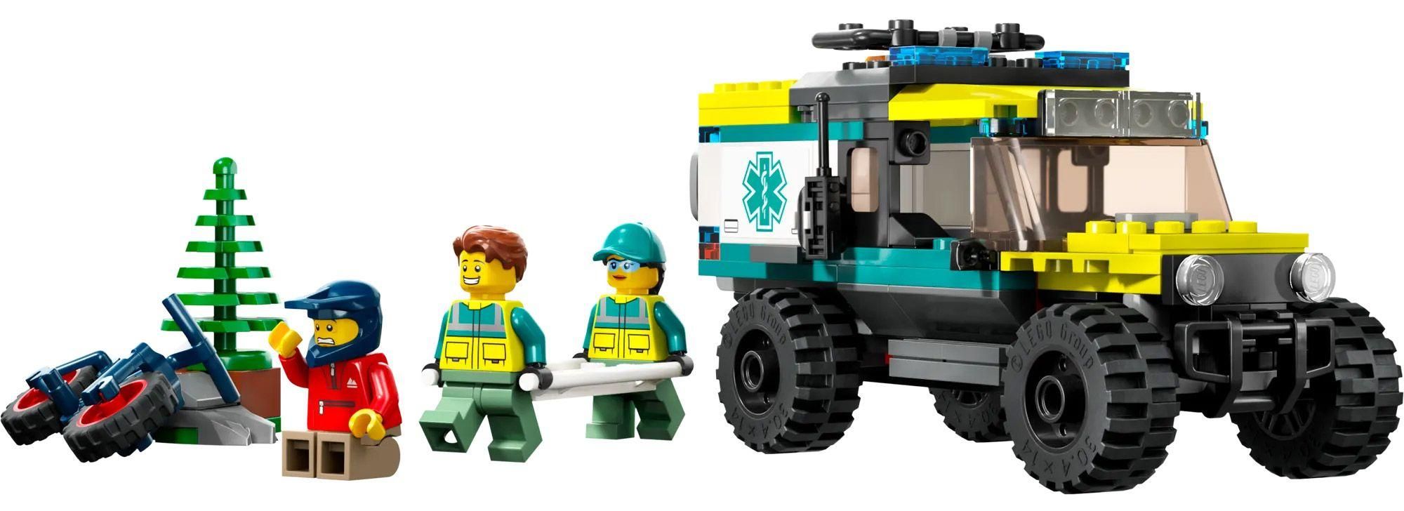 Lego City - L'intervention De L'ambulance Tout-Terrain - 40582 - 3