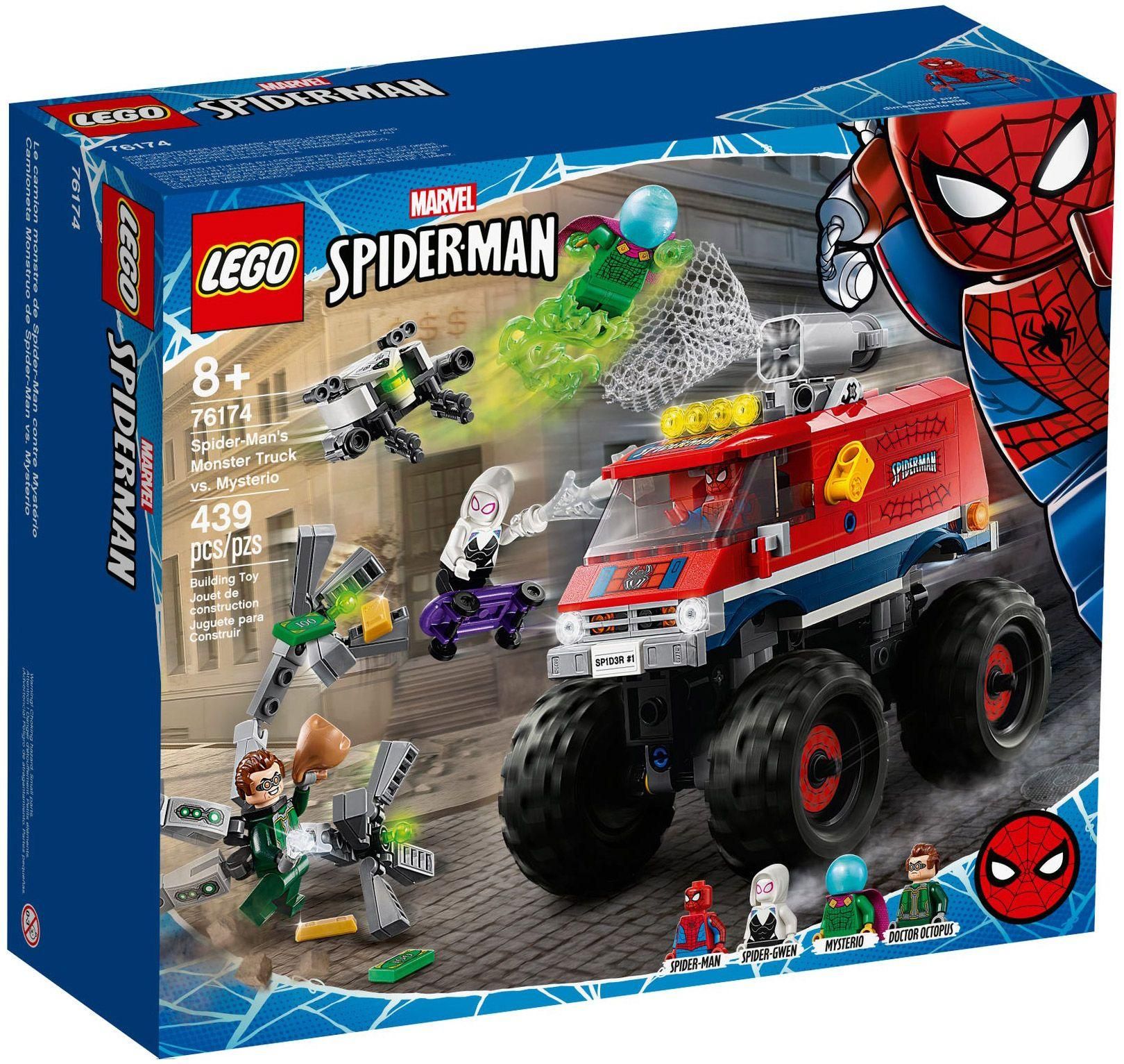 Lego Marvel - Le Camion Monstre De Spider-Man Contre Myst�rio - 76174