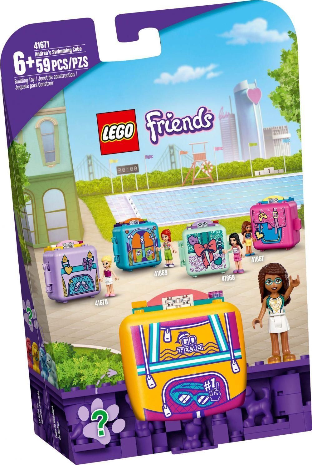 Lego Friends - Le Cube De Natation D'andr�a - 41671