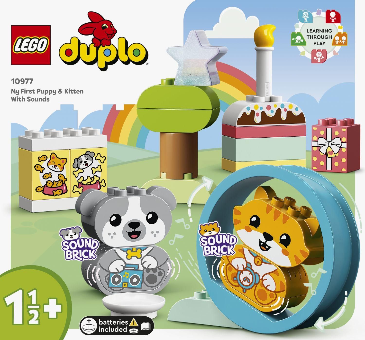 Lego Duplo - Mes Premiers Chiot Et Chaton Avec Effets Sonores - 10977 - 3
