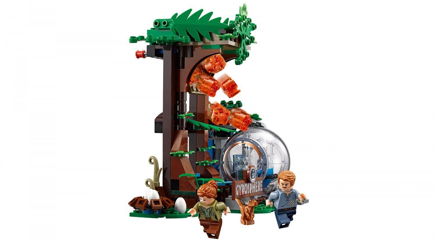 Lego Jurassic World - Le Carnotaurus Et La Fuite En Gyrosph�re - 75929 - 4