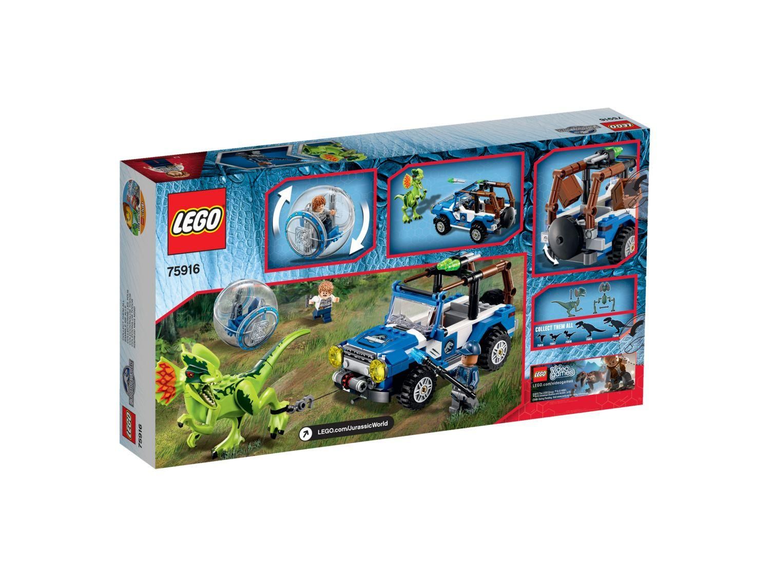 Lego Jurassic World - L'embuscade Du Dilophosaure - 75916 - 2