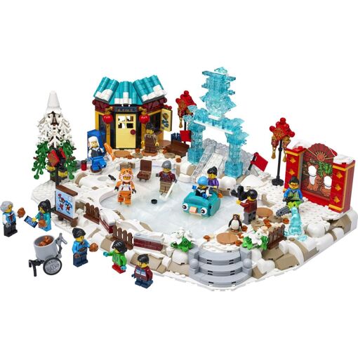 Lego Saisonnier - Le Festival De Glace Du Nouvel An Lunaire - 80109 - 3