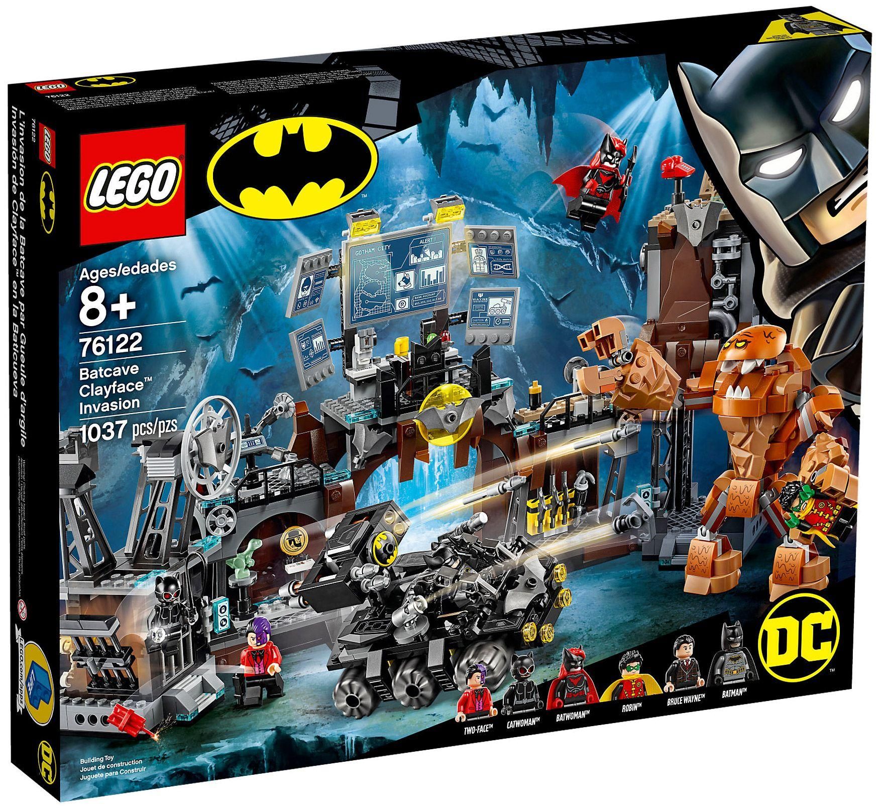 Lego Dc Comics - L'invasion De La Batcave Par Gueule D'argile - 76122