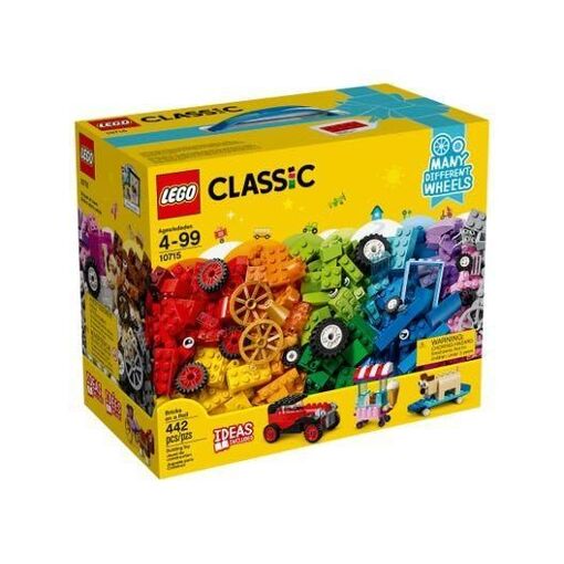 Lego Classic - La Bo�te De Briques Et De Roues Lego - 10715 - 8