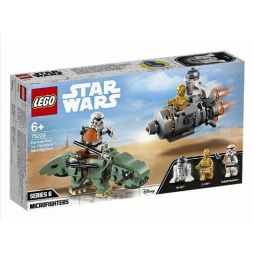 Lego Star Wars - Capsule De Sauvetage Contre Microfighter Dewback - 75228 - 7