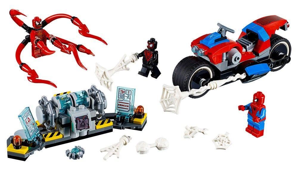 Lego Marvel - Le Sauvetage En Moto De Spider-Man - 76113 - 3