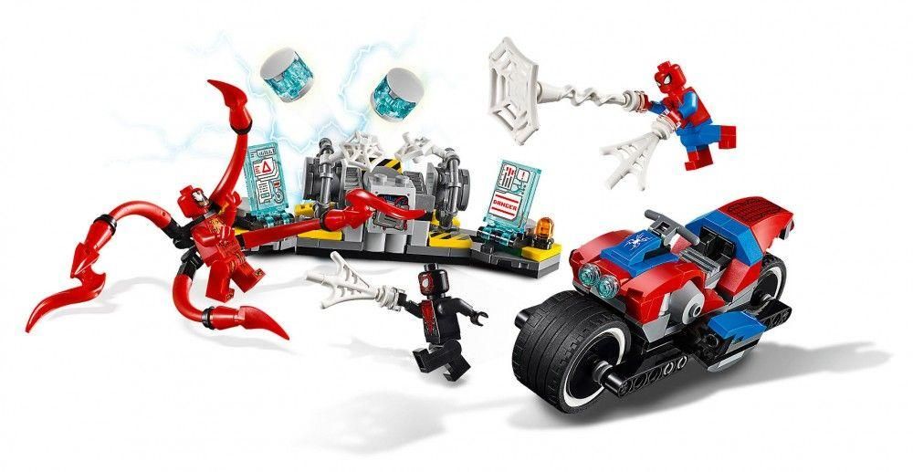 Lego Marvel - Le Sauvetage En Moto De Spider-Man - 76113 - 4