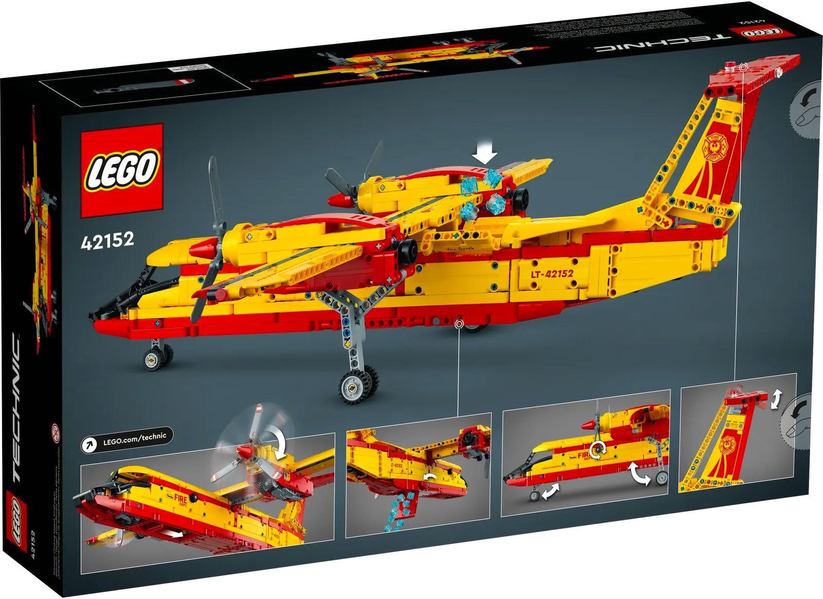 Lego Technic - L'avion De Lutte Contre L'incendie - 42152 - 2