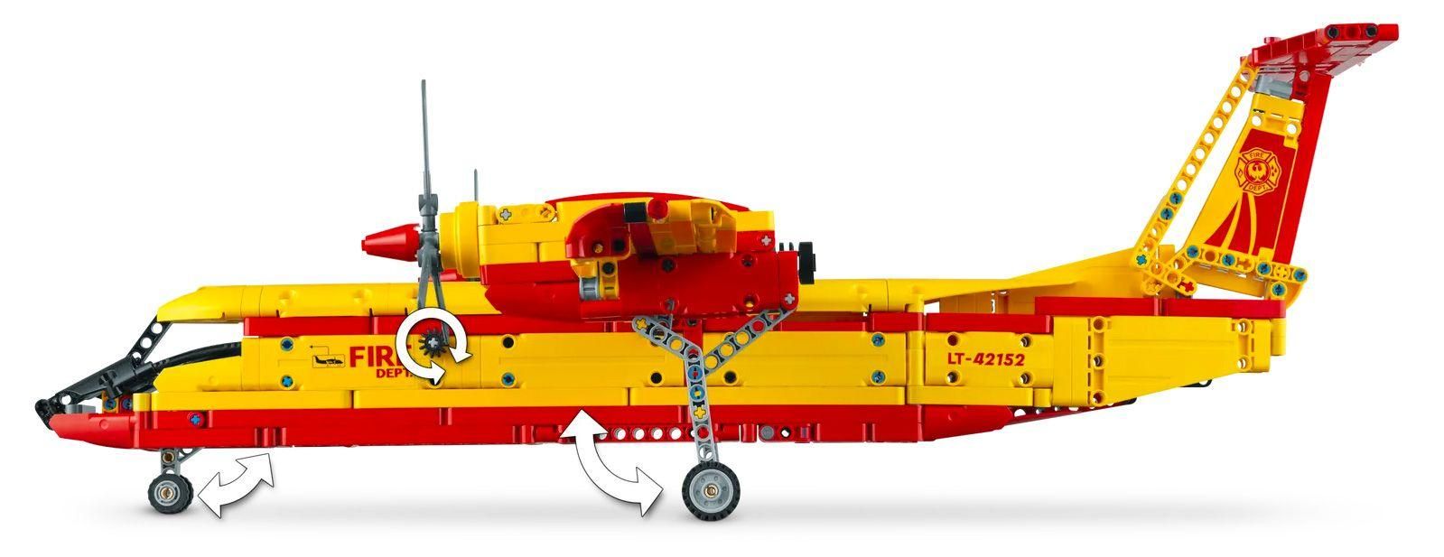 Lego Technic - L'avion De Lutte Contre L'incendie - 42152 - 6