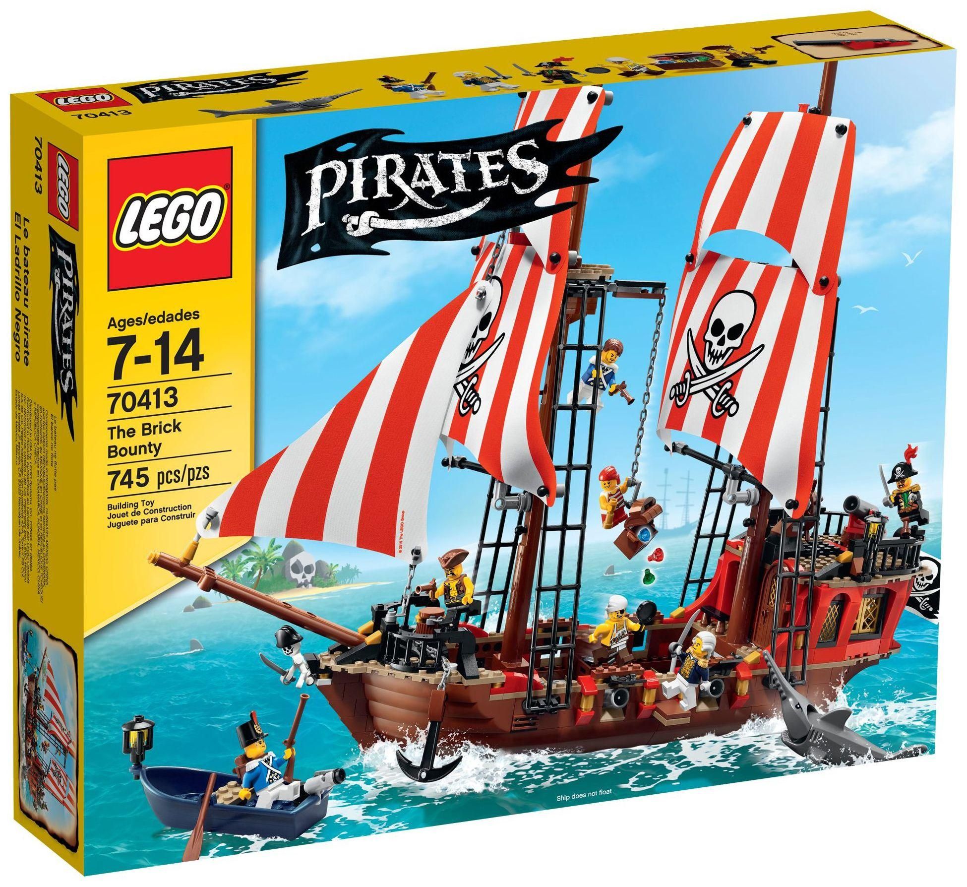 Lego Pirates - Le Bateau Pirate - 70413