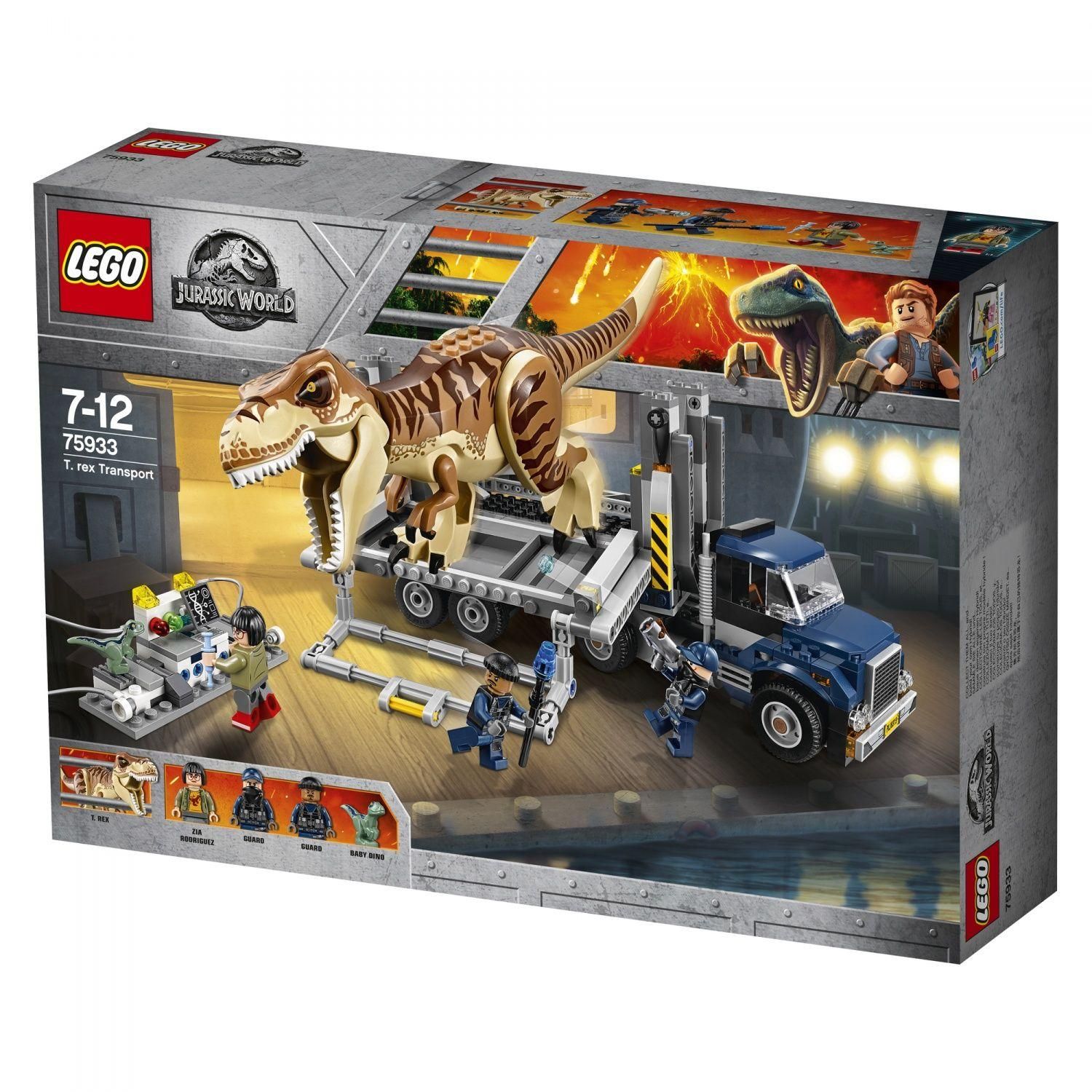 Lego Jurassic World - Le Transport Du T. Rex - 75933 - 4