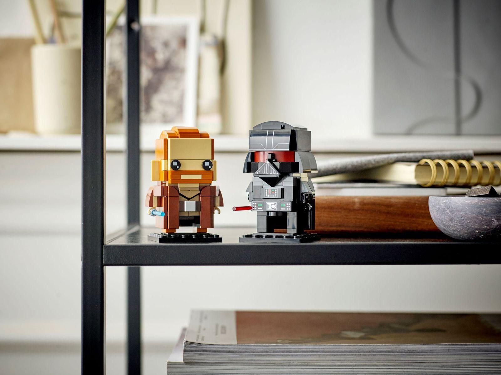 Lego Brickheadz - Obi-Wan Kenobi Et Dark Vador - 40547 - 8