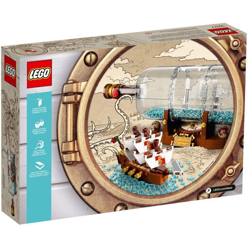Lego Ideas - Bateau En Bouteille - 92177 - 2