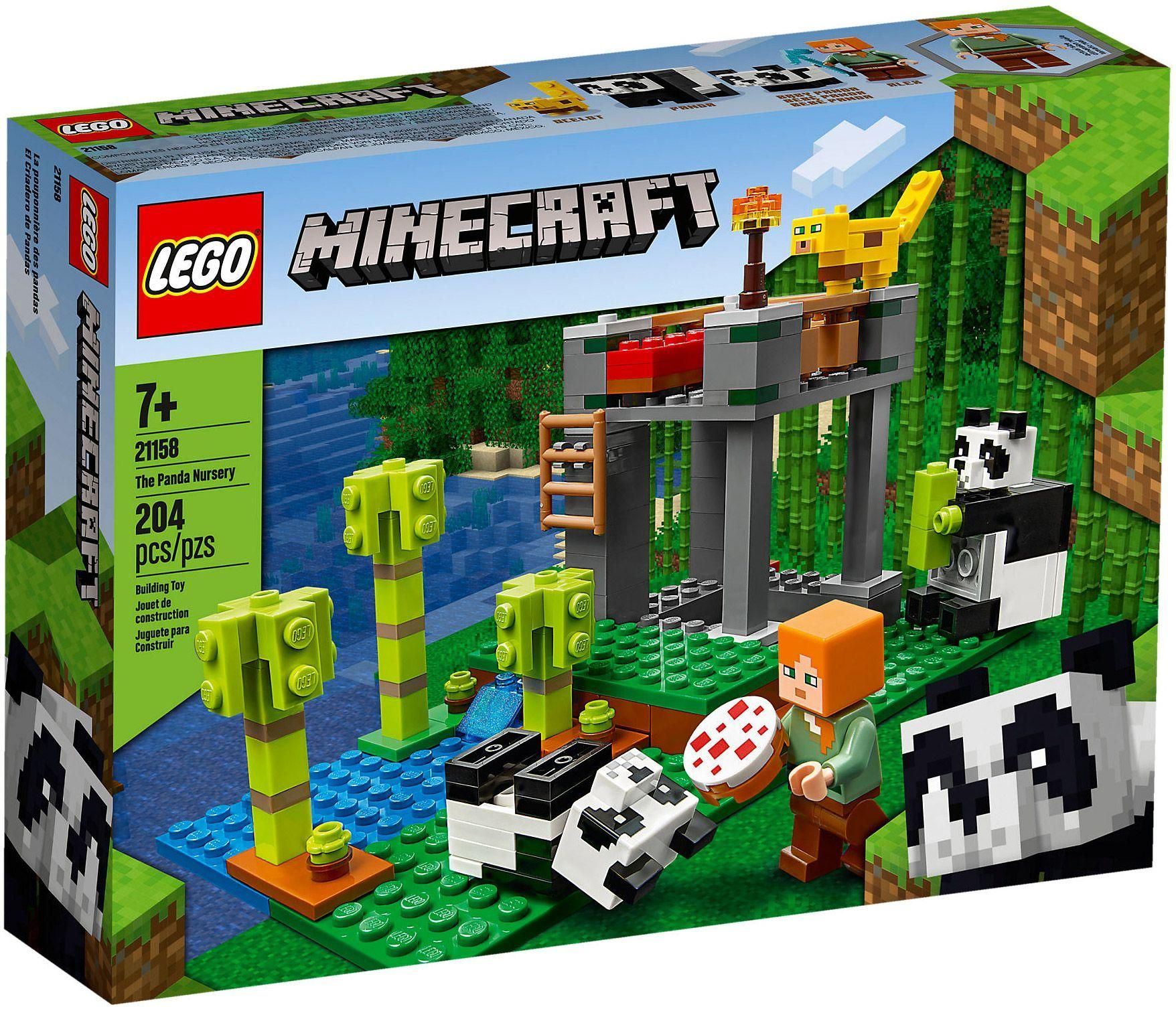 Lego Minecraft - La Garderie Des Pandas - 21158