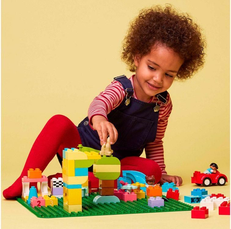 10980 - Lego Duplo La Plaque De Construction Verte - 3