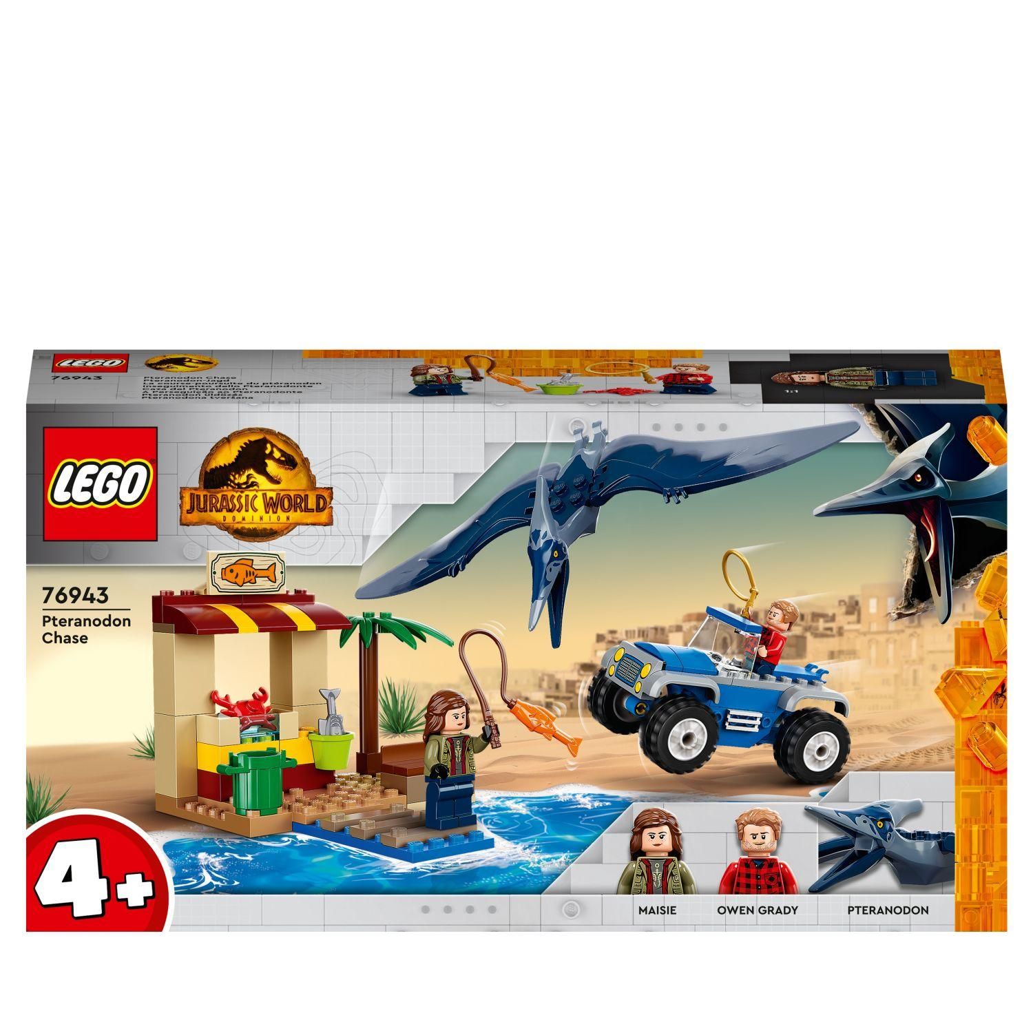 Lego Jurassic World - La Course-Poursuite Du Pt�ranodon - 76943