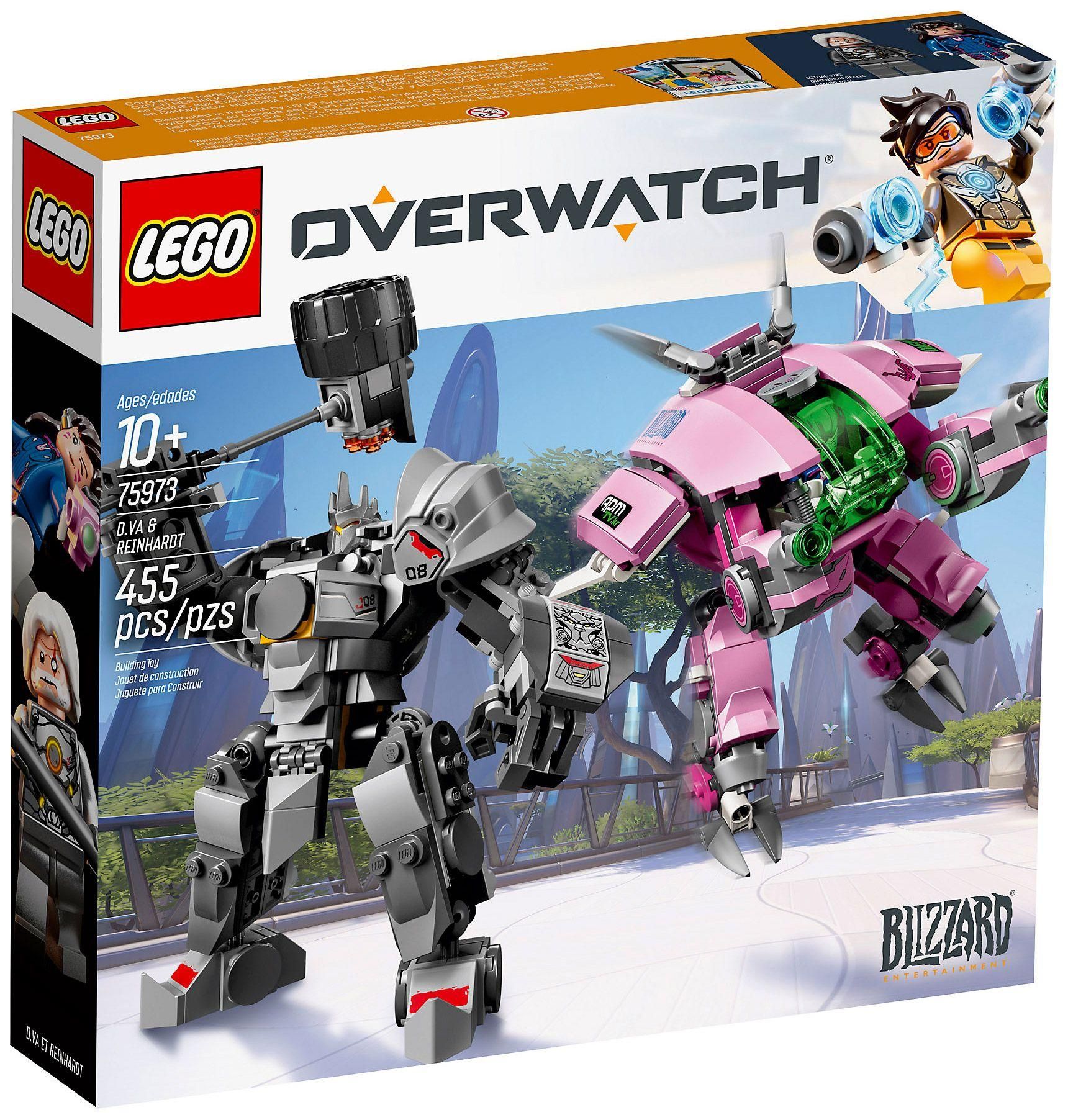 Lego Overwatch - D.Va Et Reinhardt - 75973