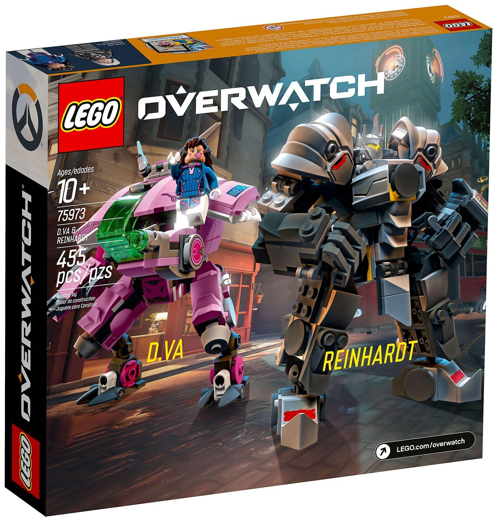 Lego Overwatch - D.Va Et Reinhardt - 75973 - 2