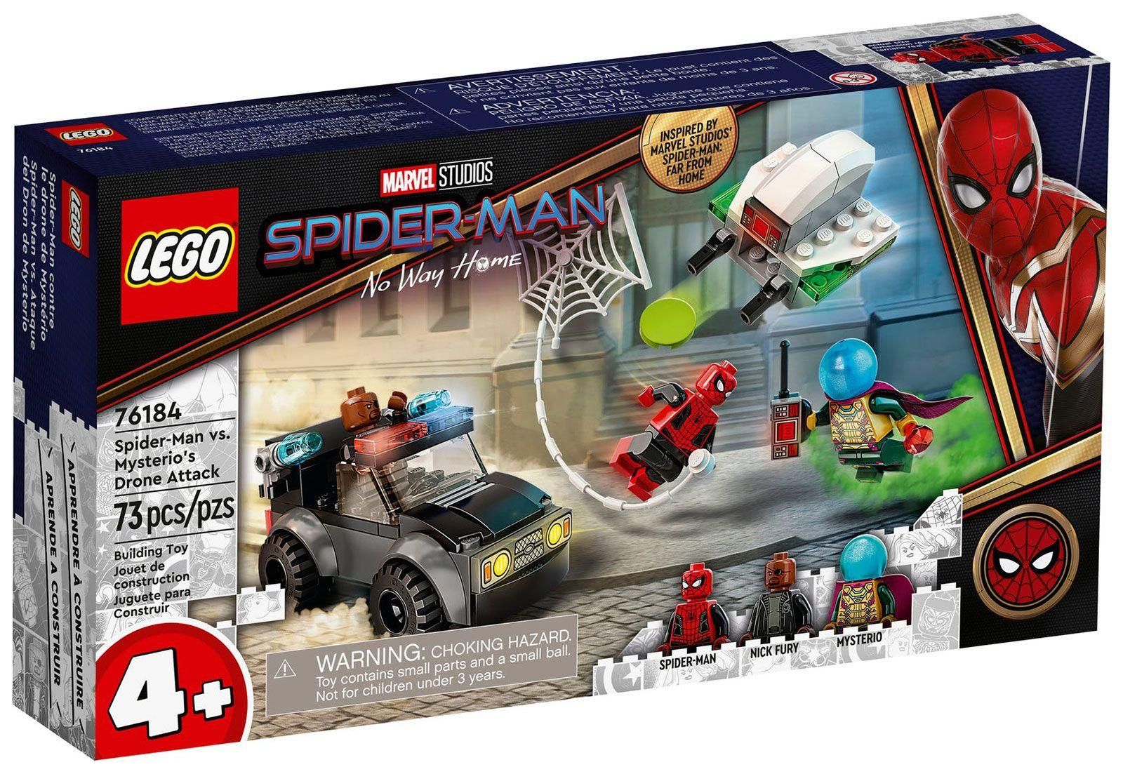 Lego Marvel - L'attaque Du Drone : Spider-Man Contre Myst�rio - 76184