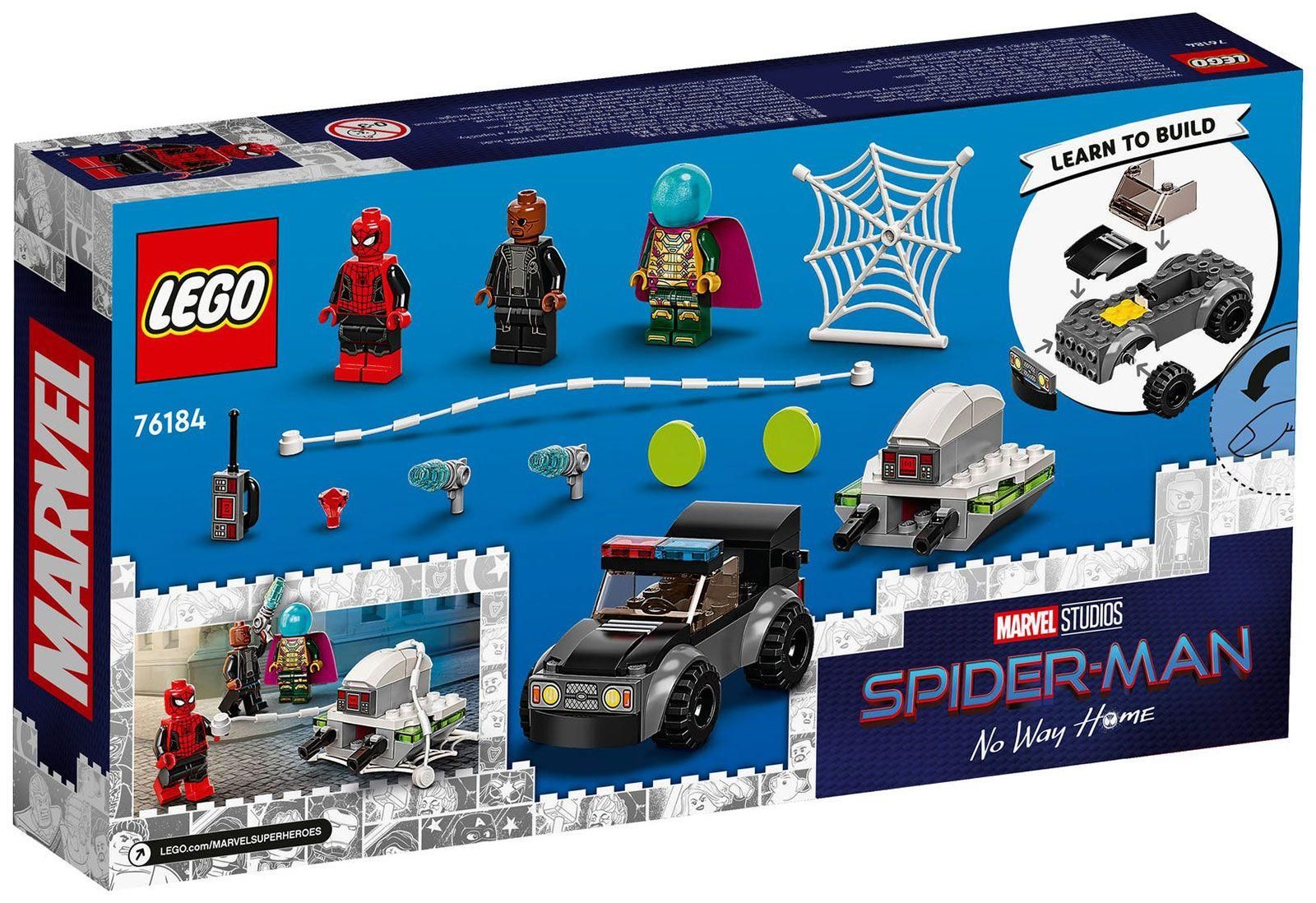 Lego Marvel - L'attaque Du Drone : Spider-Man Contre Mystério - 76184 - 2