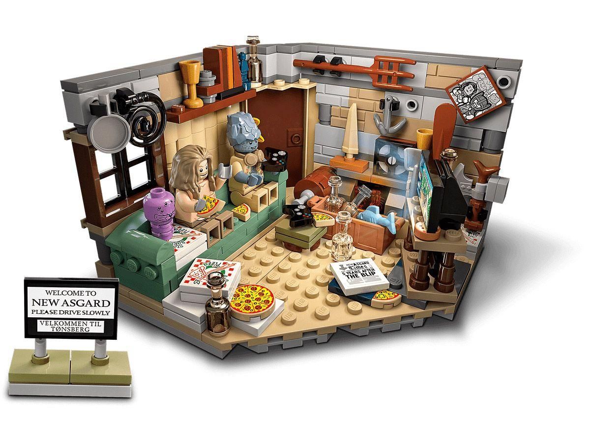 Lego Marvel - Le Nouvel Asgard De Bro Thor - 76200 - 4