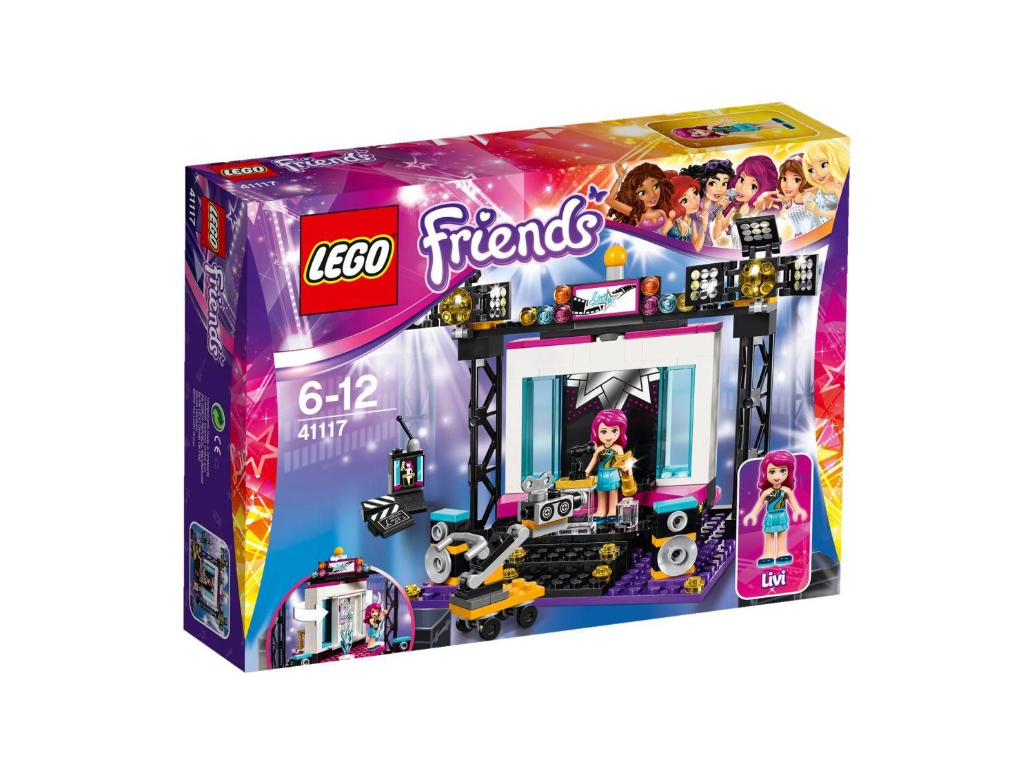 Lego Friends - Le Plateau Tv Pop Star - 41117