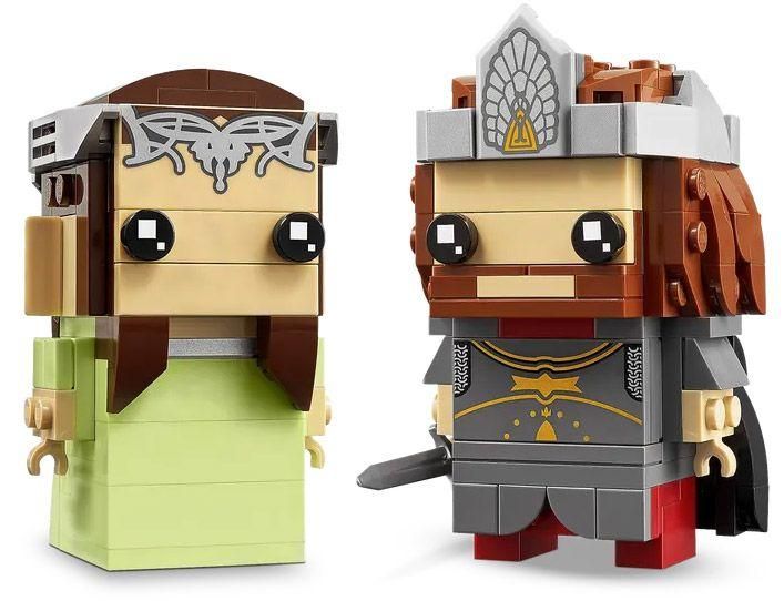 Lego Brickheadz - Aragorn Et Arwen (Seigneur Des Anneaux) - 40632 - 4