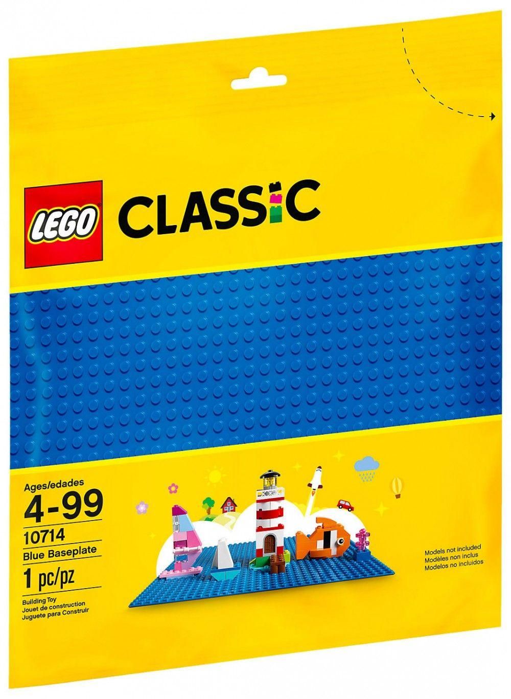 Lego Classic - La Plaque De Base Bleue - 10714