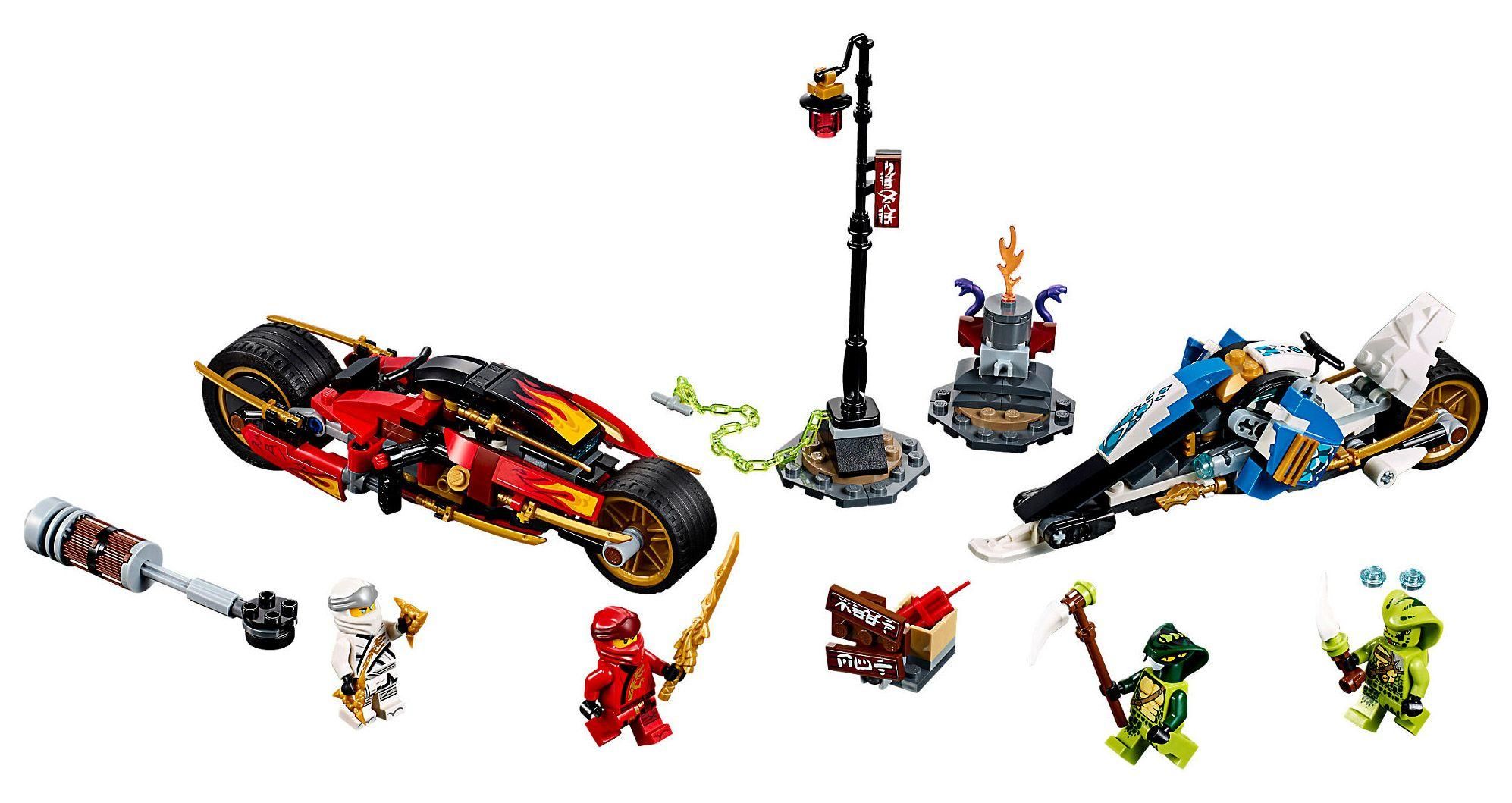 Lego Ninjago - La Moto De Kai Et Le Scooter Des Neiges De Zane - 70667 - 3