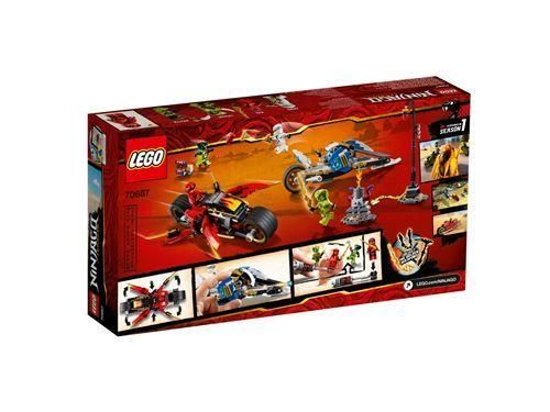 Lego Ninjago - La Moto De Kai Et Le Scooter Des Neiges De Zane - 70667 - 6