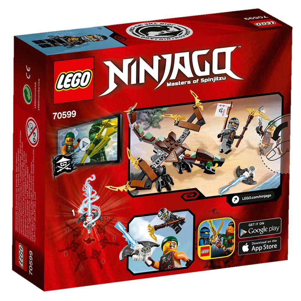 Lego Ninjago - Le Dragon De Cole - 70599 - 2