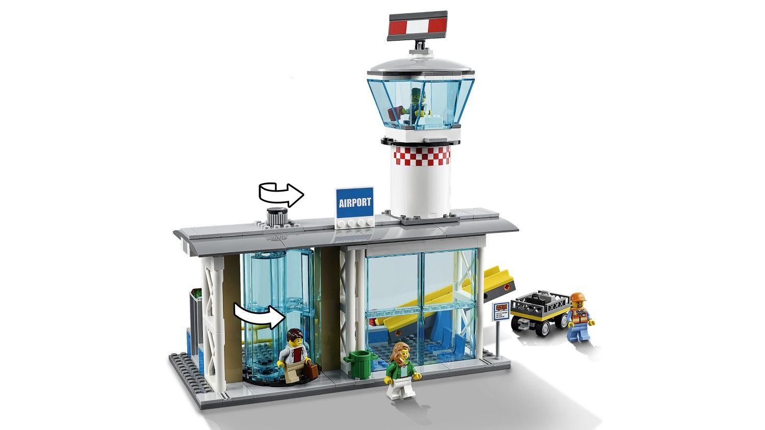 Lego City - Le Terminal Pour Passagers - 60104 - 4