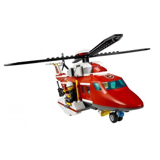 Lego City - L'h�licopt�re Des Pompiers - 7206 - 4